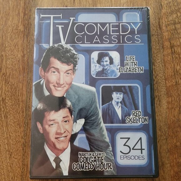 Other - TV Comedy Classics DVD 34 Episodes Sealed Dean Martin Jerry Lewis Red Skelton